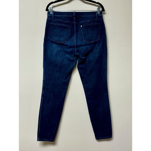 LAFAYETTE 148 Mercer Denim Skinny Jeans, Sz 8 - Picture 6 of 9